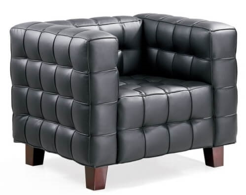 Picture of Josef Hoffmann cube chair (1910)